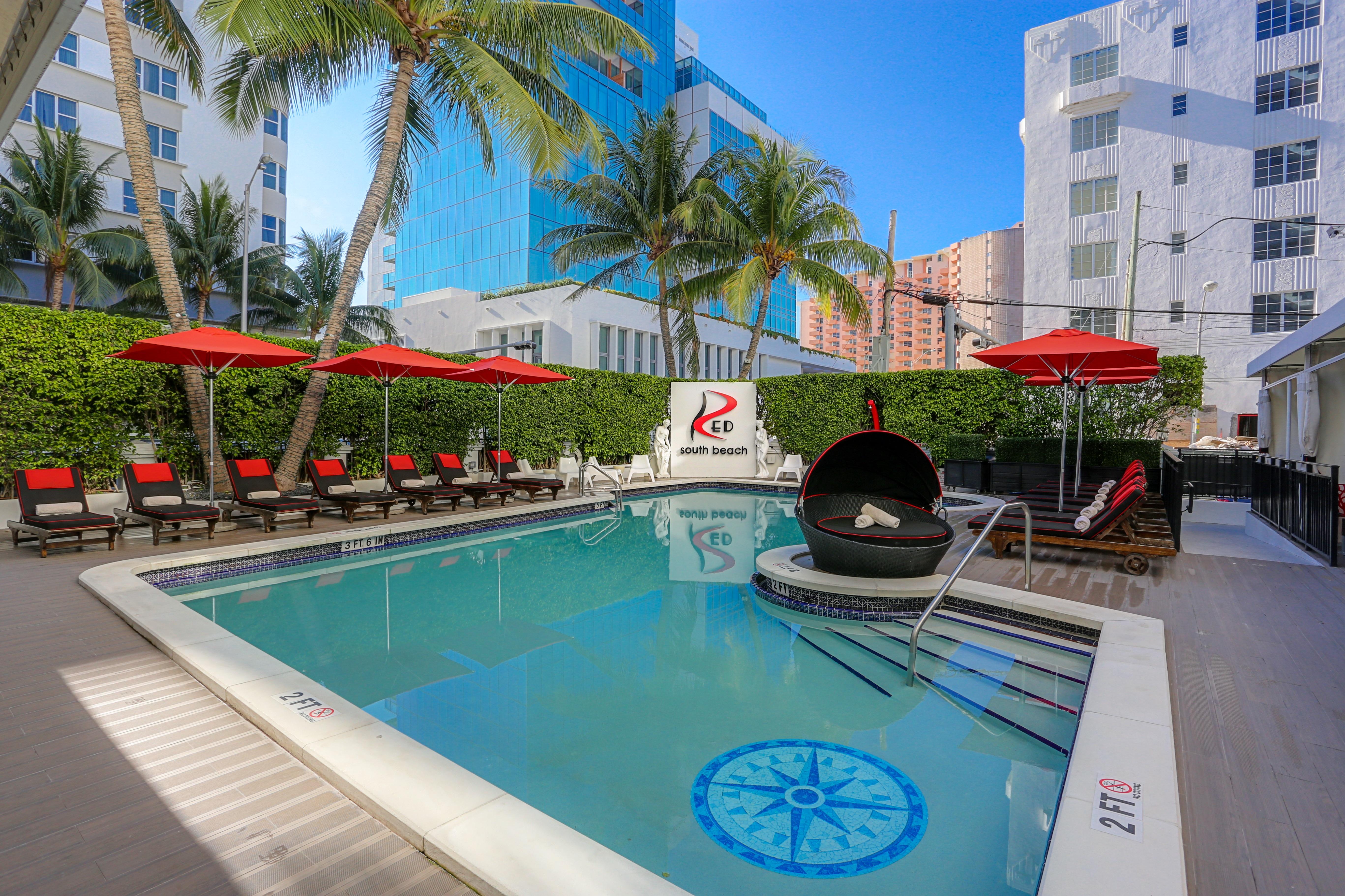 Red South Beach Hotel Miami Beach Exterior photo