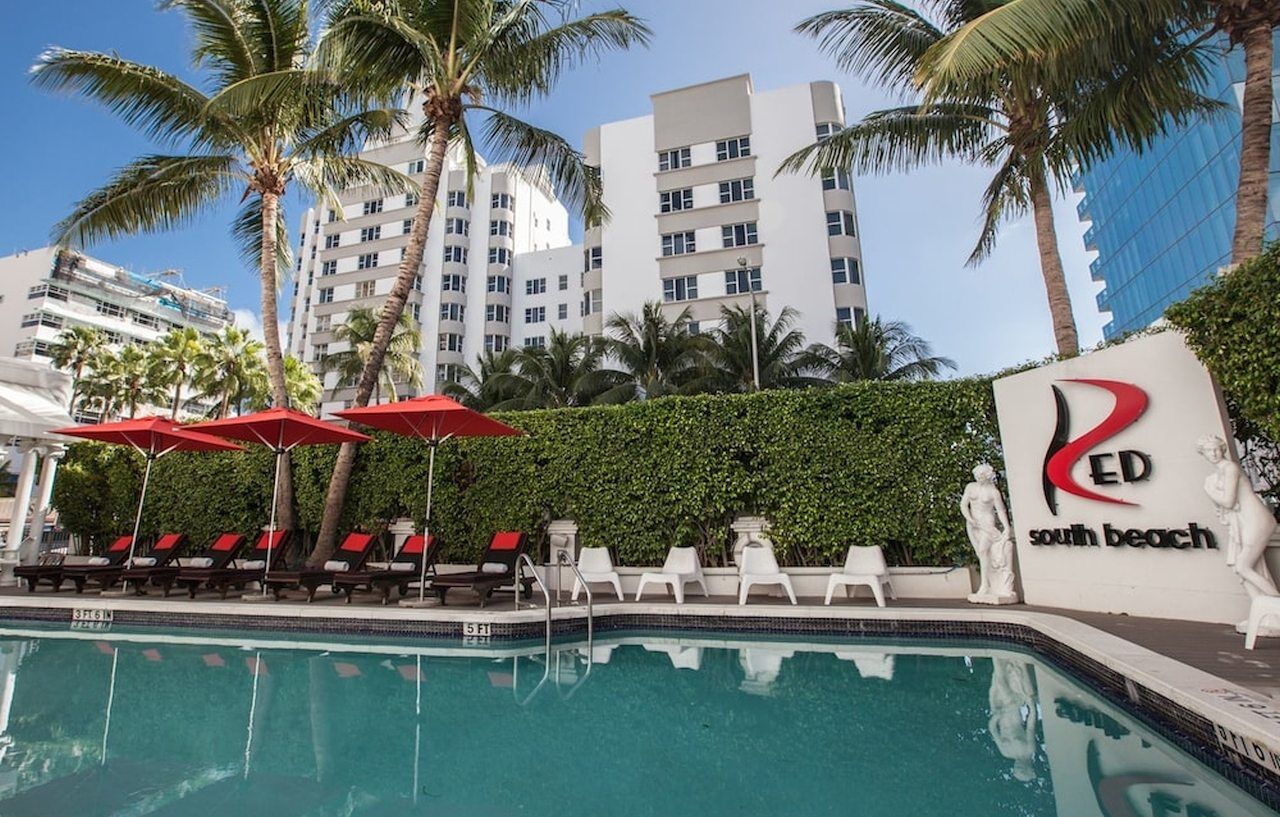 Red South Beach Hotel Miami Beach Exterior photo